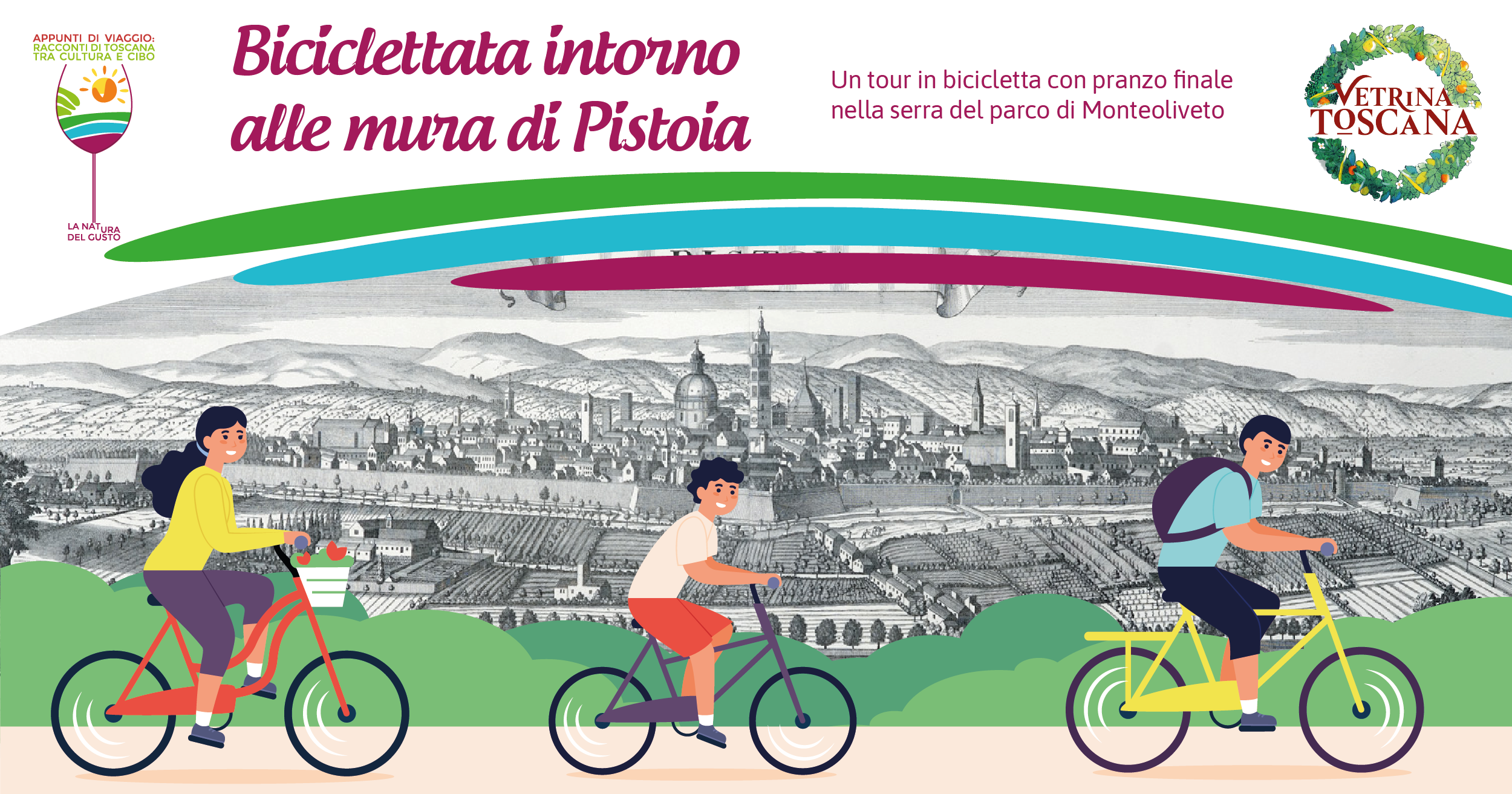 Biciclettata intorno alle mura di Pistoia. Domenica 9 ottobre 2022