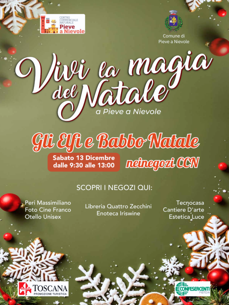 Iniziative Natale 2025 - Pieve a Nievole
