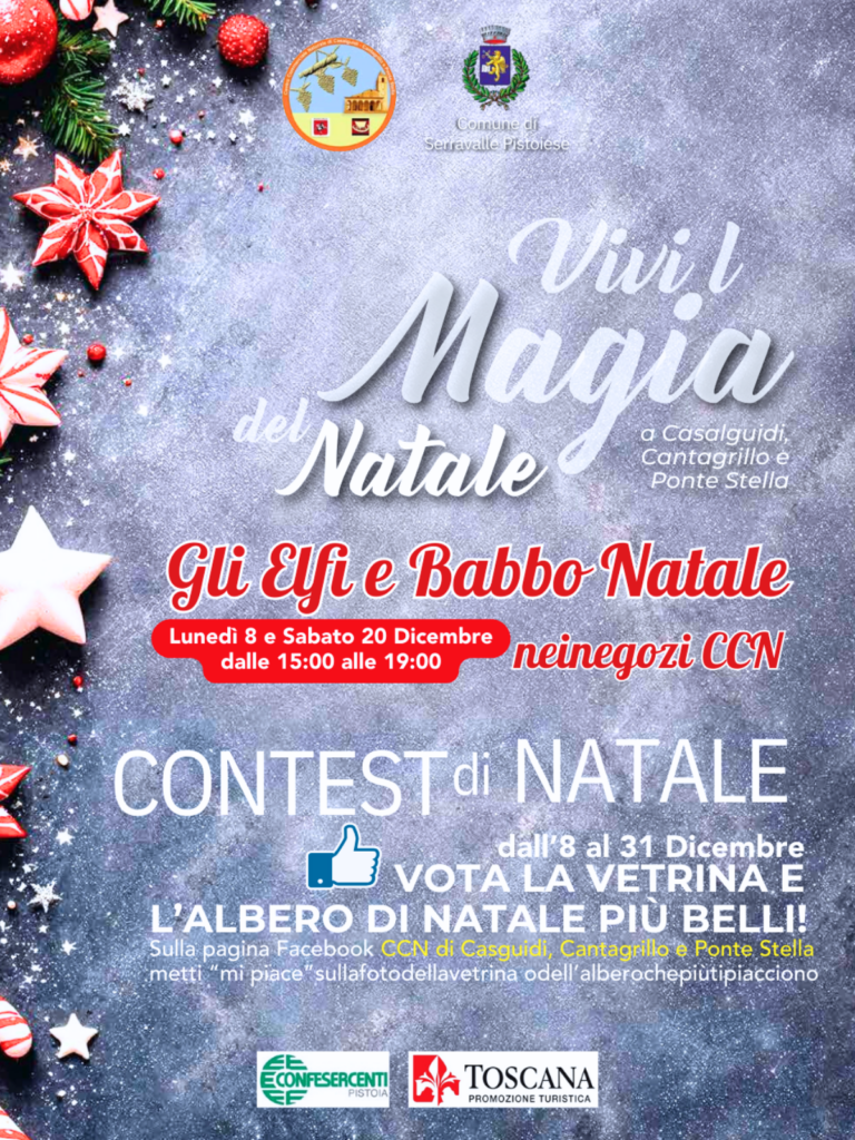 Iniziative Natale 2025 - Csalguidi, Cantagrillo e Ponte Stella